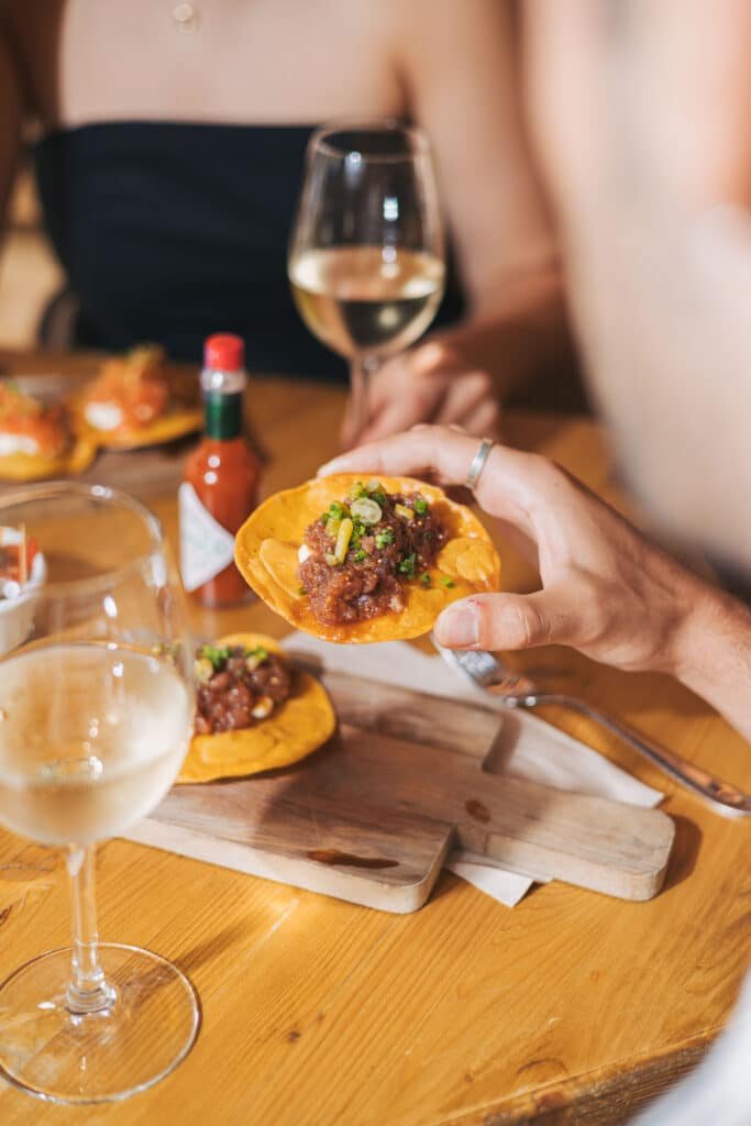 Menu de san valentin en 4 latas